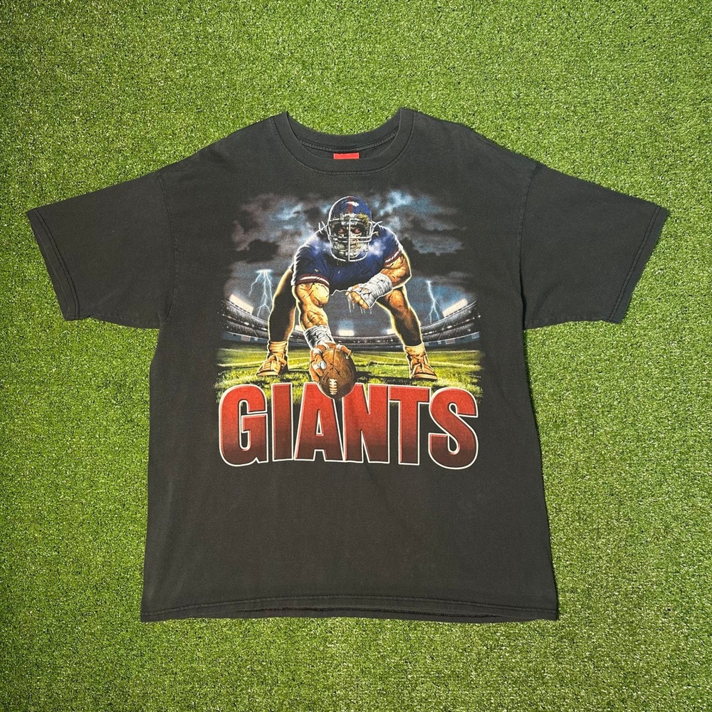 Vintage 2000's Original Y2K New York Giants T-Shirt Mens XXL NFL Football Tee